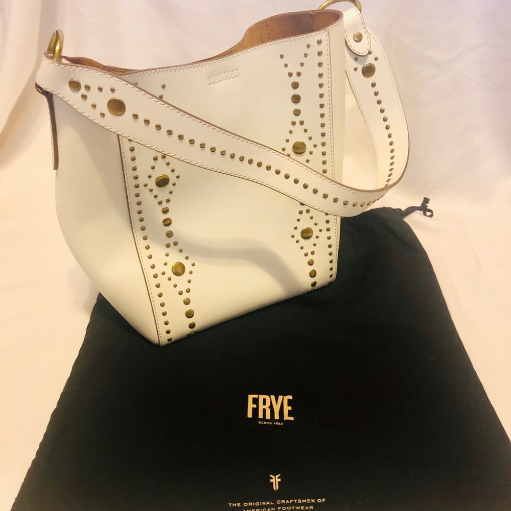 FRYE harness studded purse. NWOT
